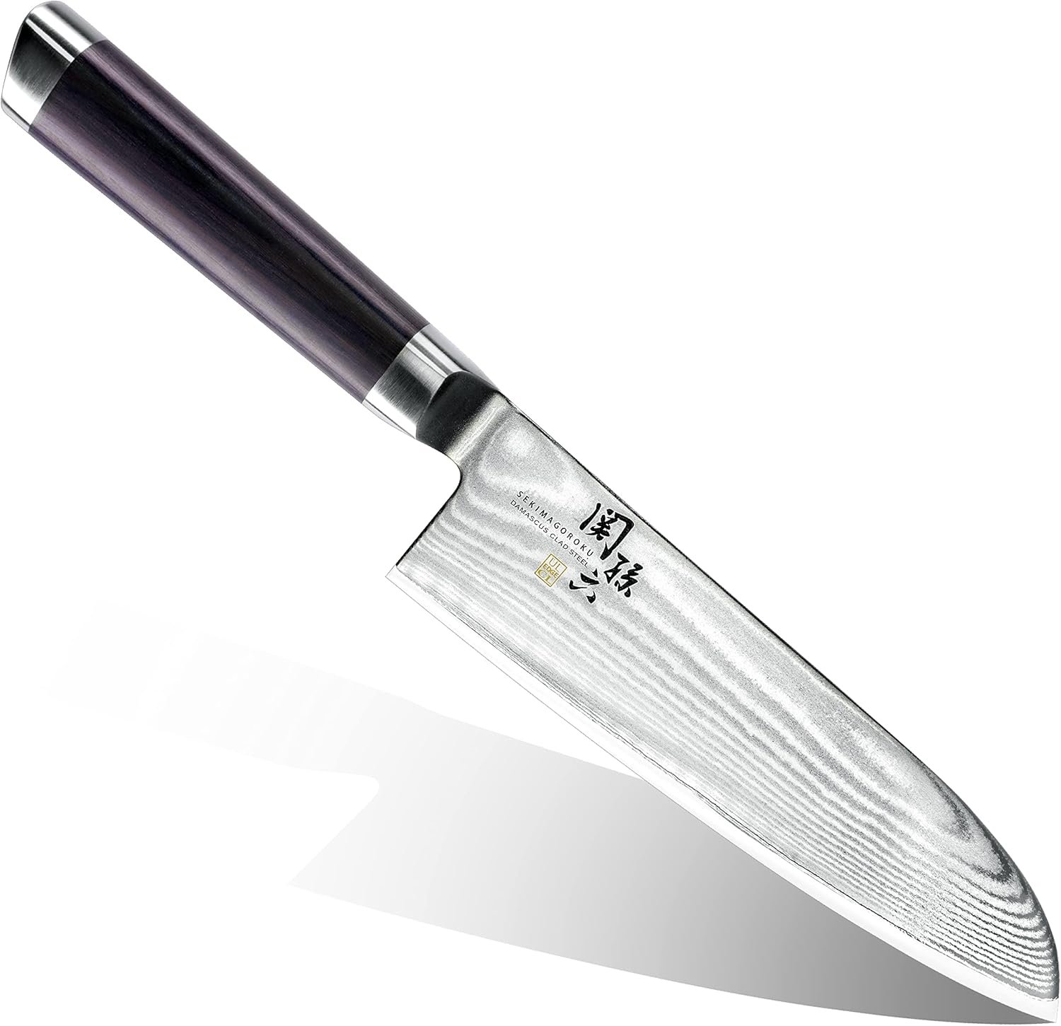 Kai KAI AE5200 Santoku Knife Seki Magoroku Damascus 6.5 inches (165mm)