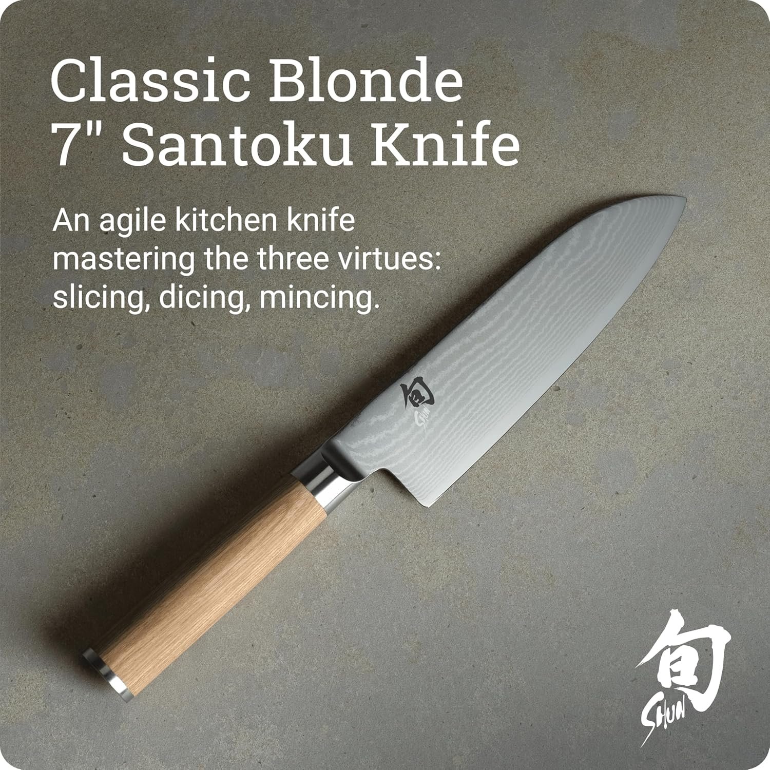 Shun Classic Santoku Knife 7-inch